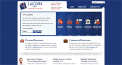 Desktop Screenshot of jacobsinsurance.com